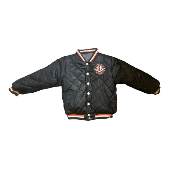 Harley Davidson Youth Size 5 Reversible Jacket - Picture 3 of 10